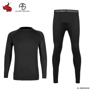 Motorcycle Underwear Set Men's Motorcycle Sweat Clothes Base Layers Thermal Underwear Set Men's Women Motorcycle Tops Pants Set