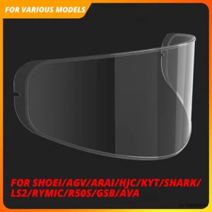 Motorcycle Helmet Visor Anti Fog Film for AGV/SHOEI/ARAI/HJC Motorbike Helmet Shield Anti Fogging Sticker Casco Moto Accessorie
