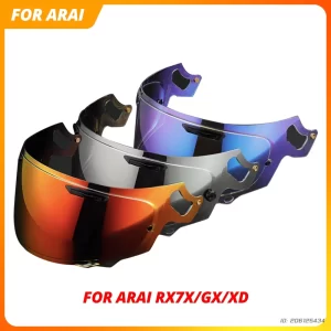 Motorcycle Helmet Shield For ARAI RX7X/GX/XD Helmet Visera Motorbike Helmet Visors UV Protection Dustproof Moto Accessories
