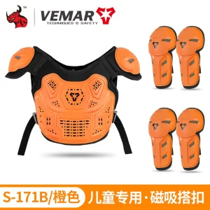 Motorcycle Travel Children's Armor Anti Fall Chest Protection Motorcycle Bicycle Balance Bike Youth Racing Off-road Armor