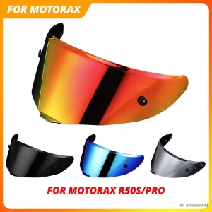 Motorcycle Helmet Shield For MOTORAX R50S/PRO Windproof Motorbike Helmet Visors UV Protection Sunscreen Moto Helmet Accessories