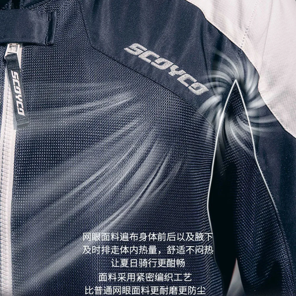 New Motorcycle Jacket Breathable Motorcycle Gear Abrasion Resistant Motorcycle Motocross Clothing Drop-proof High Quality - Image 4