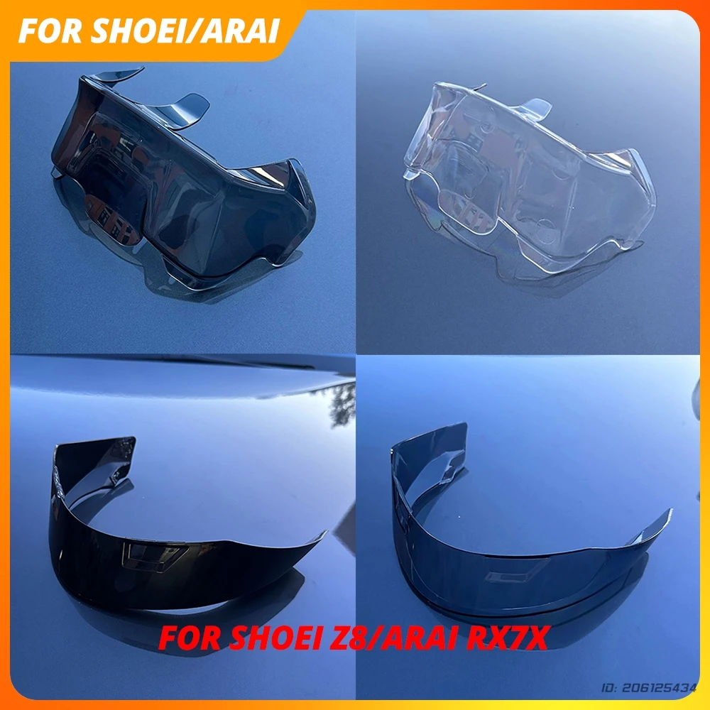 Motorcycle Helmet Air Spoiler Fixed Wind Tail Fin For SHOEI Z8/ARAI RX7X Motorcycle Helmet Air Spoile Motorbike Accessories