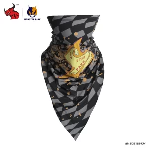 Summer Breathable Hiking Cycling Half Face Mask Bandana Bicycle Masks Sports Scarf For Men Women Running Riding Triangle Scarf