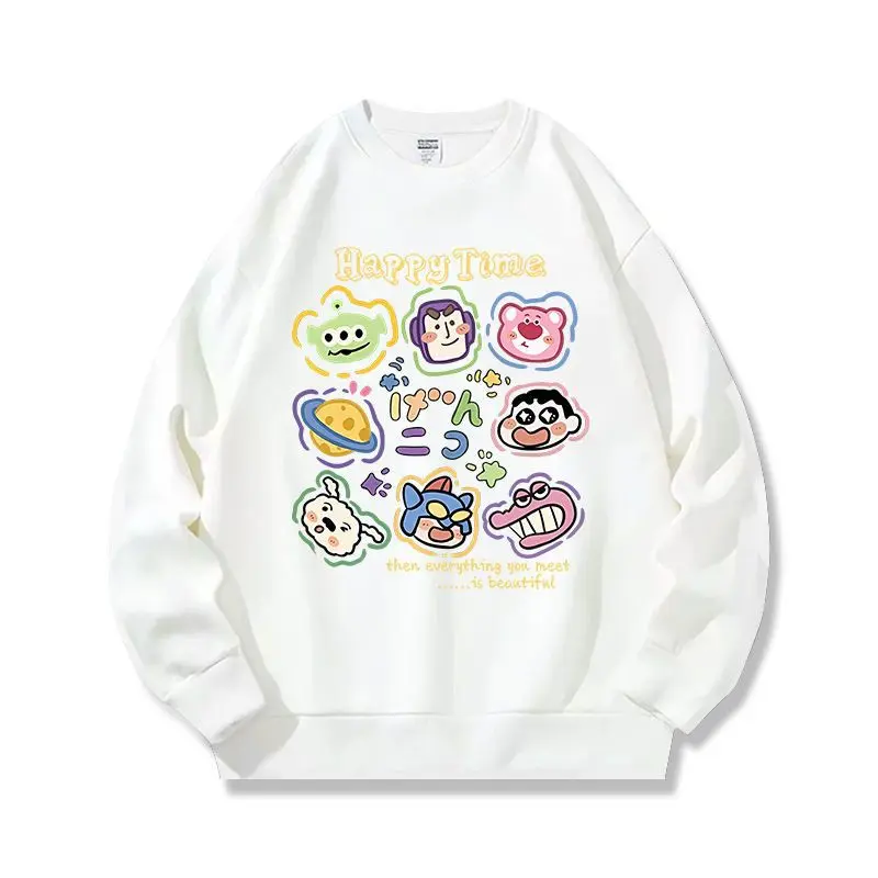 Spring Kid Boy Clothes Children Girl Disney Toy Story's Buzz Lightyear Sweatshirt Top Baby Cartoon Pullover Long Sleeve T-shirts - Image 4