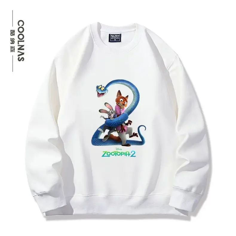 Spring Kid Boy Clothes Children Girls Disney Zootopia 2 Judy Hopps Nick Wilde Print Sweatshirt Top Baby Cartoon Pullover - Image 6