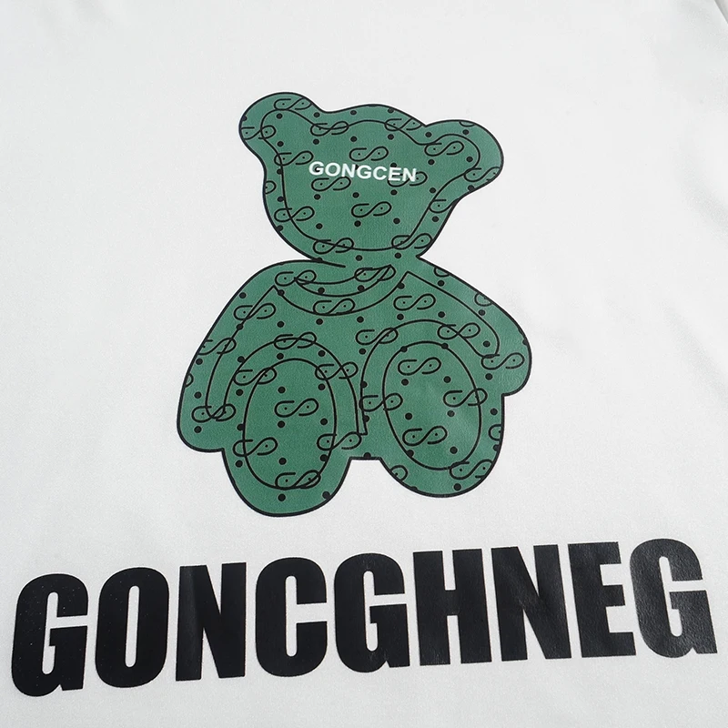 Children Boy Clothes Set Kid Girls Cartoon Bear Tshirts and Shorts 2 Pieces Suit Baby Letter Print Top Bottom Suit Tracksuits - Image 5