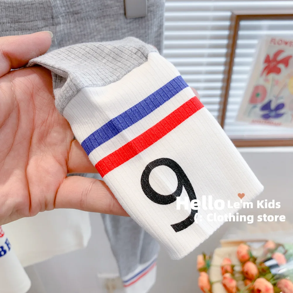 Autumn Clothes Baby Girl Cartoon Bear Sweater Top and Legging Pant Set Children Cotton Letter Pullover Sport Trousers 2pcs Suit - Image 6